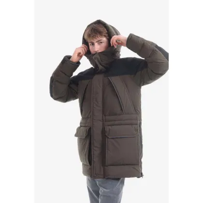 Zdjęcie Woolrich kurtka puchowa męska kolor zielony zimowa CFWOOU0524MRUT1723-614