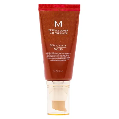 Zdjęcie Missha M Perfect Cover Krem BB SPF 42 PA+++ Warm Beige No 25 Warm Beige 50 ml
