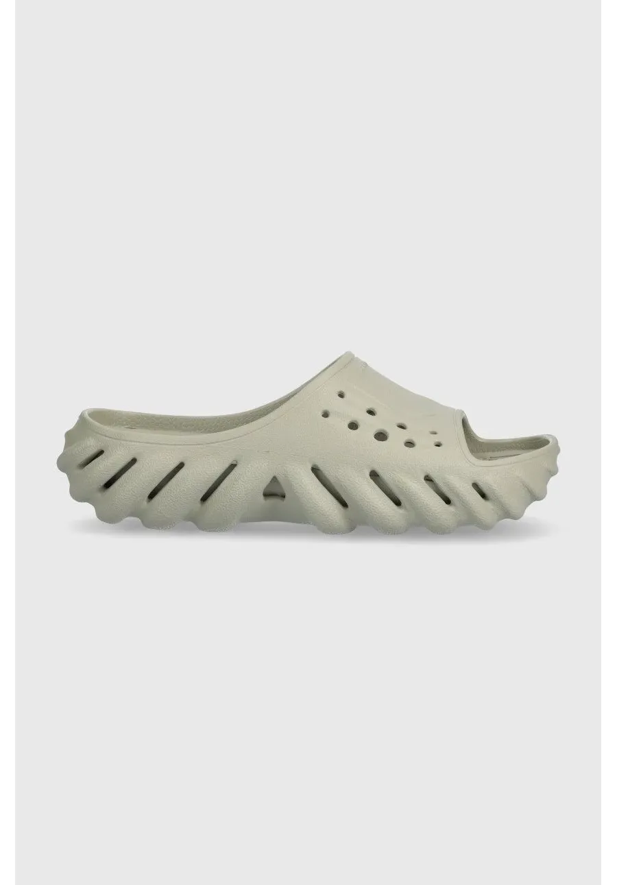 obrazek 1 Crocs klapki Echo Slide damskie kolor szary 208170