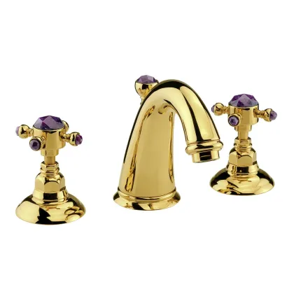 Zdjęcie Włoska bateria umywalkowa automatyczna - z głowicą ceramiczną - Officina Nicolazzi