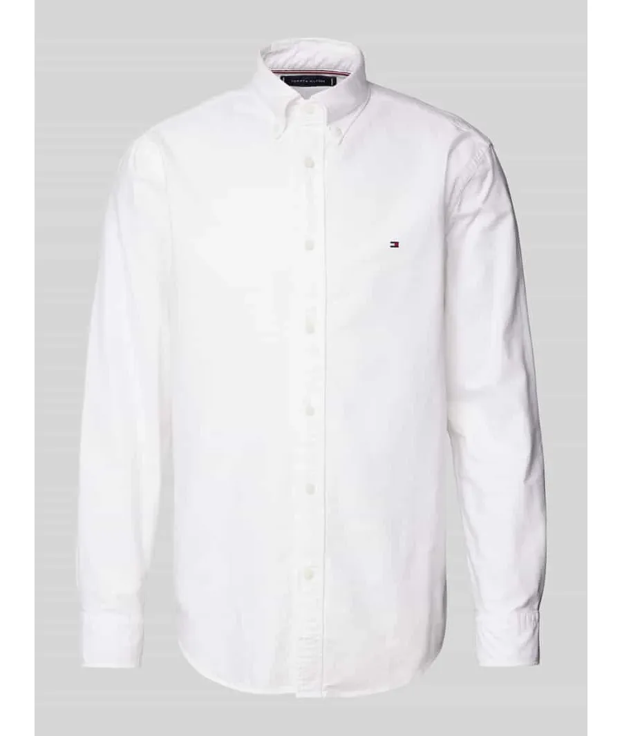 obrazek 1 Koszula casualowa o kroju regular fit z kołnierzykiem typu button down