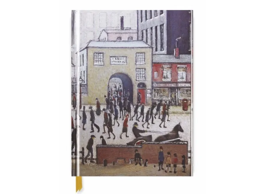 obrazek 1 Niepowtarzalny szkicownik (L.S Lowry: Idąc z Młyna) - Flame Tree Publishing