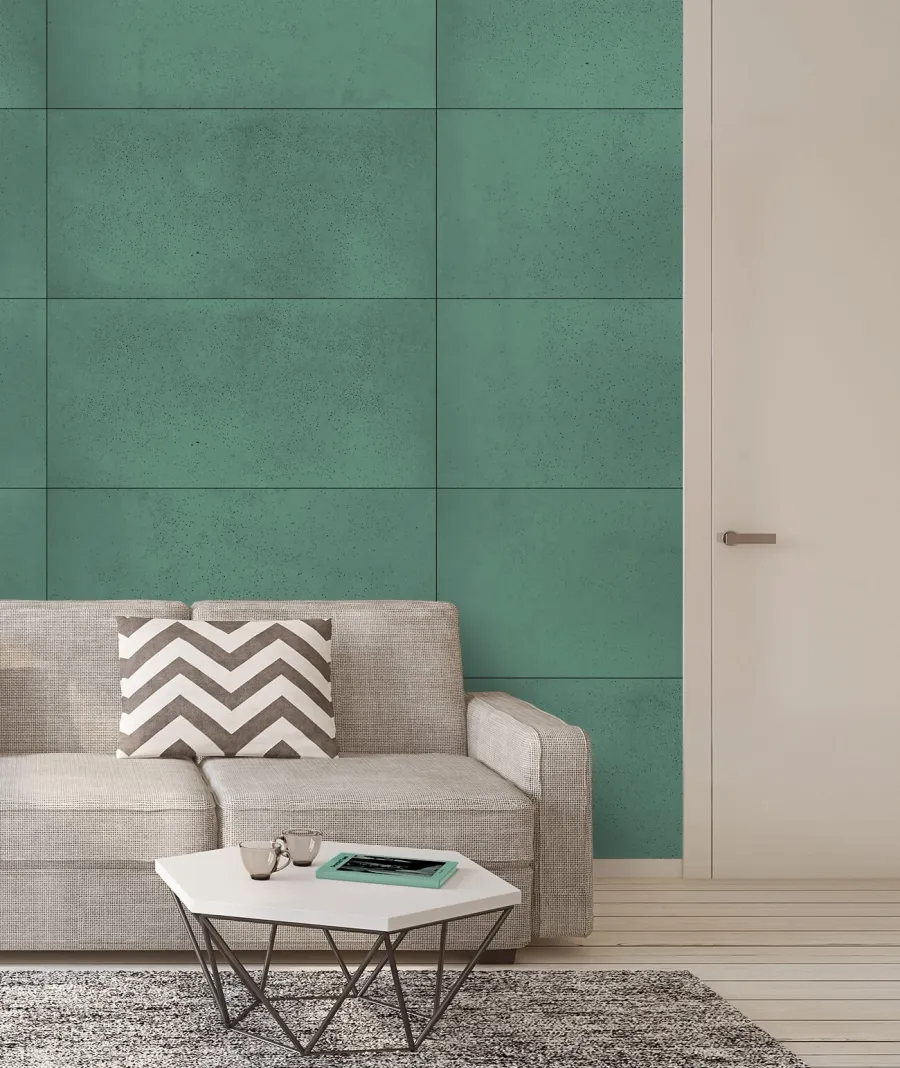obrazek 1 120x60 cm DS - (zielony) - płyta beton architektoniczny