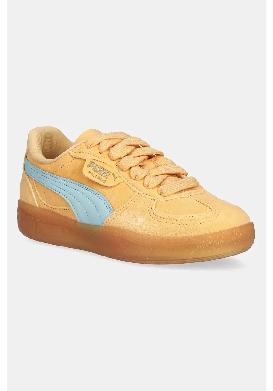 obrazek 1 Puma sneakersy zamszowe Palermo Moda Xtra Gum Wns damskie kolor pomarańczowy 400323
