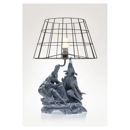 Picture An original table lamp for the living room