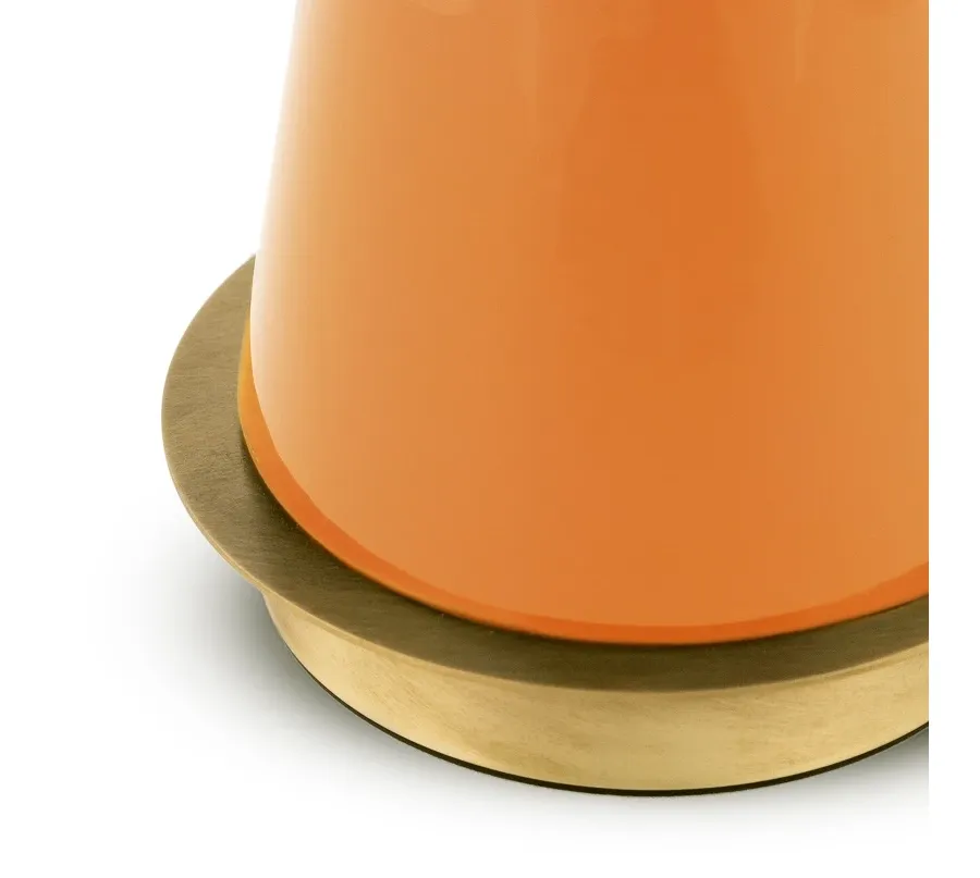 obrazek 2 Niewielka lampa stołowa z włoch H.33xL.15xP.15 cm