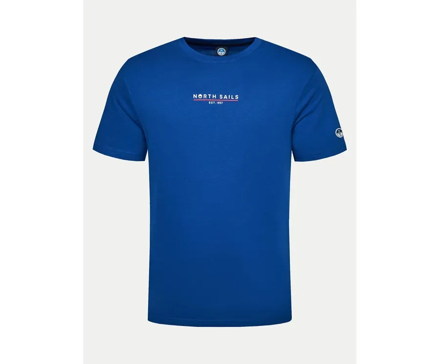 obrazek 1 North Sails T-Shirt 692974 Niebieski Comfort Fit