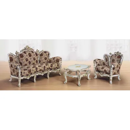 Zdjęcie Ekskluzywna włoska trzyosobowa sofa w stylu antycznym – Morello Gianpaolo