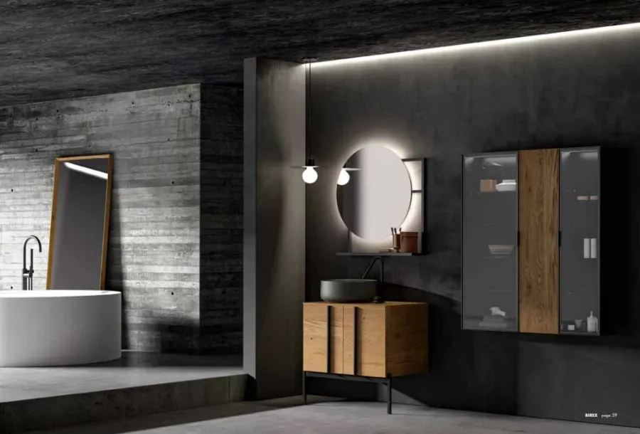 obrazek 1 Design prosto z Włoch - nowoczesny komplet łazienkowy - Birex
