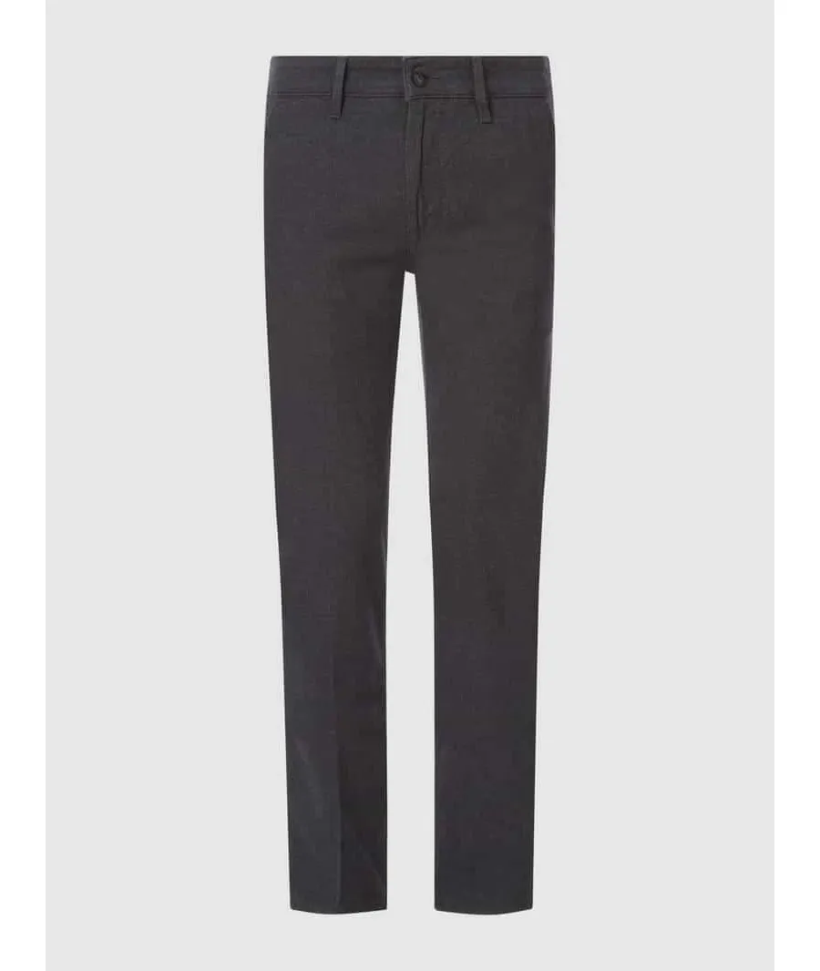 obrazek 1 Chinosy o kroju slim fit z dodatkiem streczu model ‘Schino Slim’