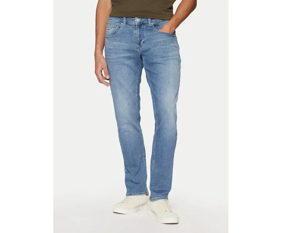 obrazek 1 Tommy Jeans Jeansy Scanton DM0DM21137 Niebieski Slim Fit