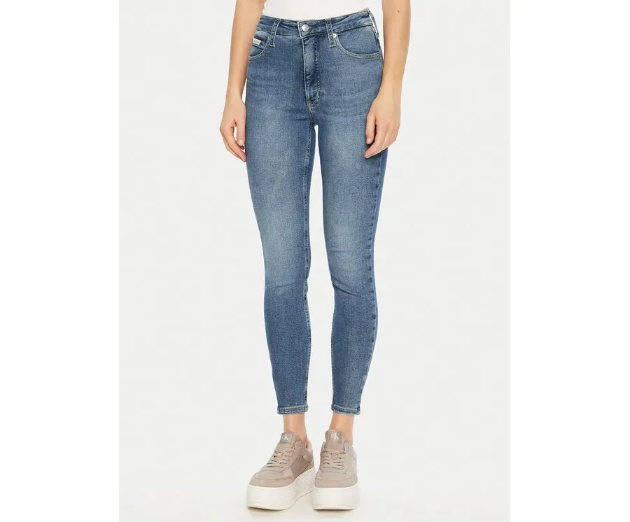 obrazek 1 Calvin Klein Jeans Jeansy J20J224522 Niebieski Super Skinny Fit