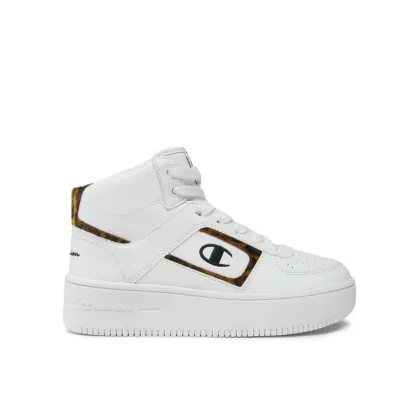 Zdjęcie Champion Sneakersy Mid Cut Foul Play Plat Mid Animalie S11601-WW001 Biały