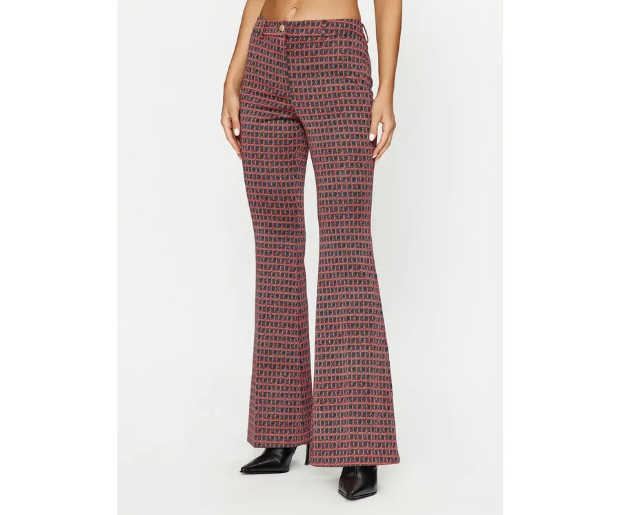 obrazek 1 ViCOLO Spodnie materiałowe TR0241 Kolorowy Regular Fit