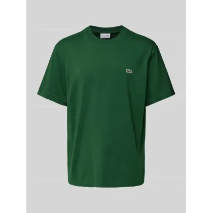 Zdjęcie T-shirt z detalem z logo model ‘BASIC ON’