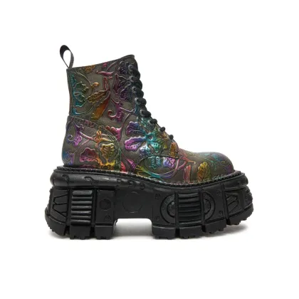 Zdjęcie NEW ROCK Glany M-MILI084C-S21 Kolorowy