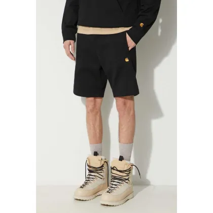 Zdjęcie Carhartt WIP szorty Chase Sweat Short męskie kolor czarny I033669.00FXX