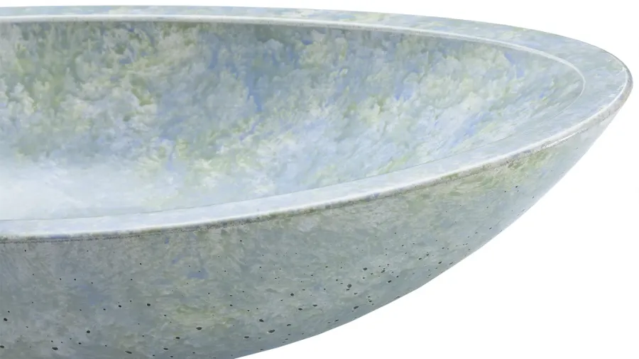 obrazek 3 Piękna umywalka 60 cm ORION BASIC – GRANITE, niebieski i zielony, lakier półmatowy