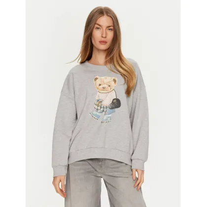 Zdjęcie ViCOLO Bluza RS0077 Szary Regular Fit