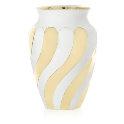 Zdjęcie Wysoki porcelanowy wazon z włoskiej manufaktury MPM Porcellane