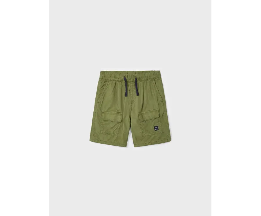 obrazek 1 Mayoral Szorty materiałowe 3237 Zielony Regular Fit