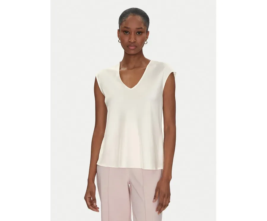 obrazek 1 Rinascimento Bluzka CFC0122604003 Écru Regular Fit