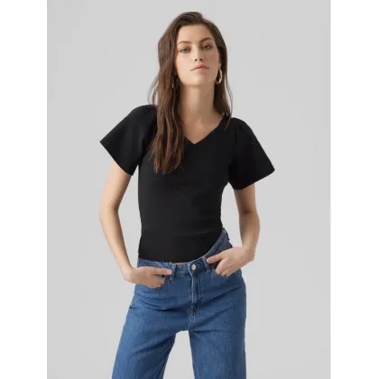 Zdjęcie Vero Moda Bluzka Ginny 10278323 Czarny Slim Fit