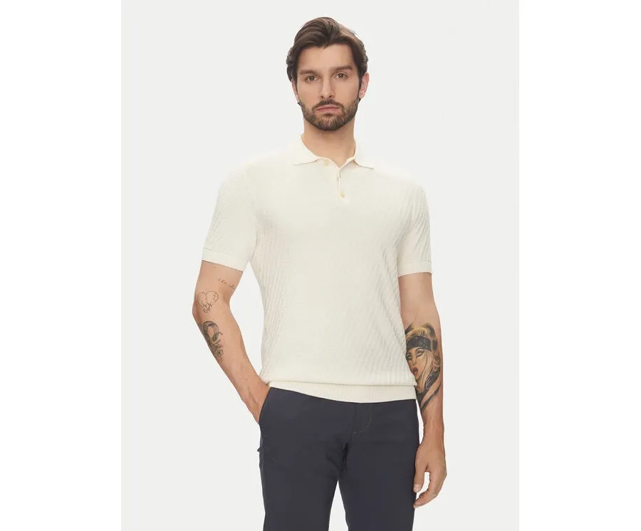 obrazek 1 Pierre Cardin Polo C5 51314.5094 Szary Slim Fit
