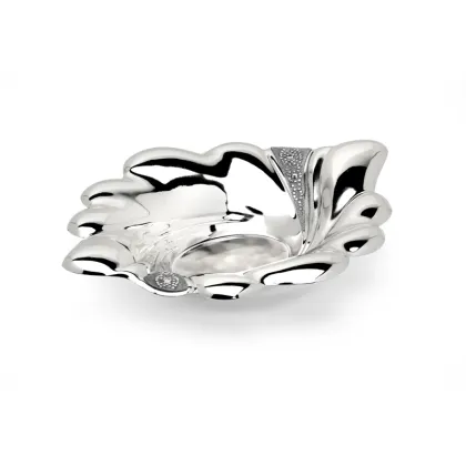 Zdjęcie Oryginalna misa posrebrzana Chinelli