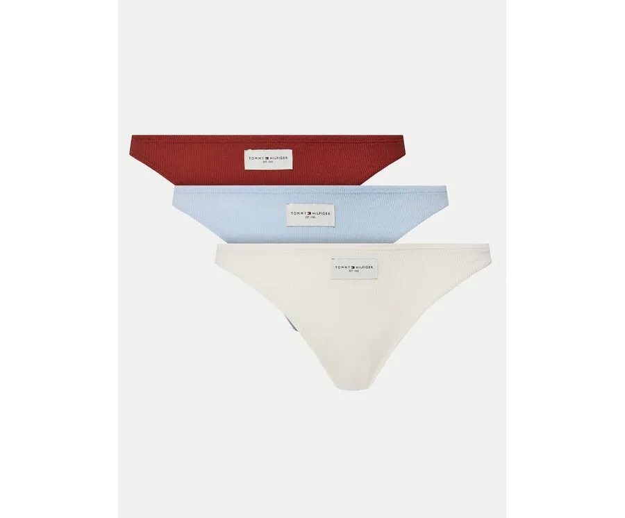 obrazek 1 Tommy Hilfiger Komplet 3 par fig klasycznych UW0UW05188 Kolorowy