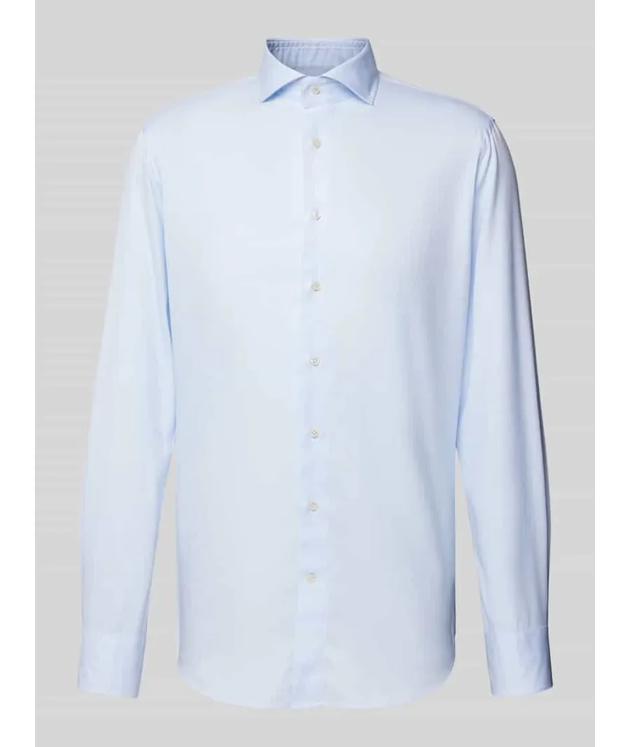 obrazek 1 Koszula biznesowa o kroju slim fit z popeliny