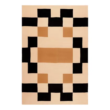 Zdjęcie Geometryczny nowoczesny dywan do wyjątkowej przestrzeni
