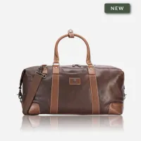 Zdjęcie Stylowa brązowa torba kabinowa wykonana ze skóry naturalnej
