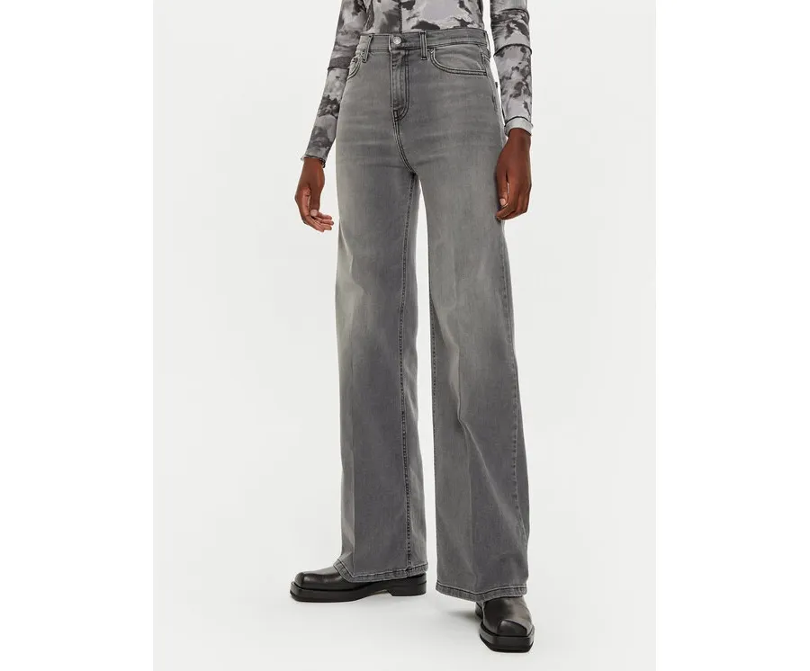 obrazek 1 ViCOLO Jeansy DS0046 Szary Regular Fit
