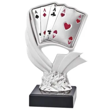 Picture Extraordinary, Italian statuette with cards - Astra Argenti