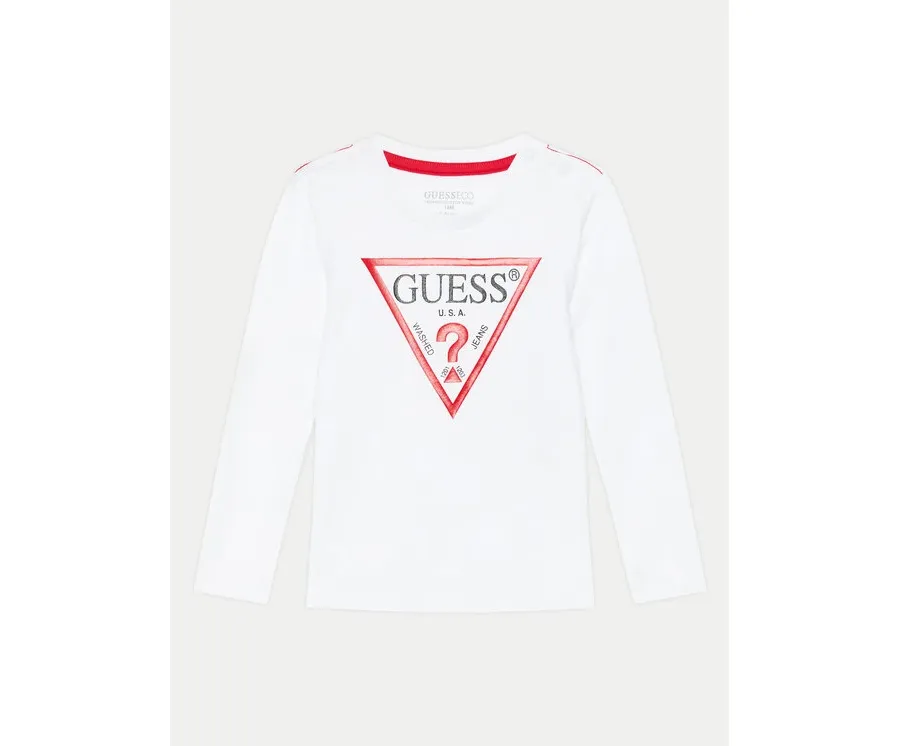 obrazek 1 Guess Bluzka N84I24 K8HM0 Biały Regular Fit