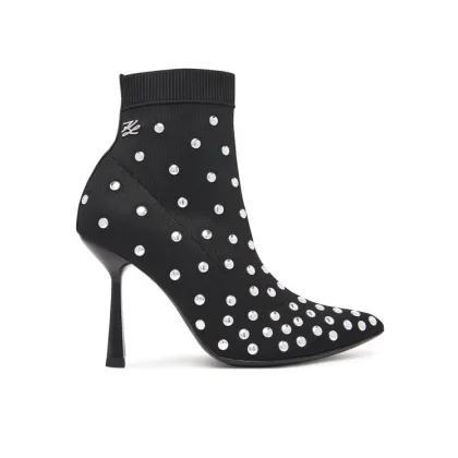 Zdjęcie KARL LAGERFELD Botki Pandara KL31367 Czarny