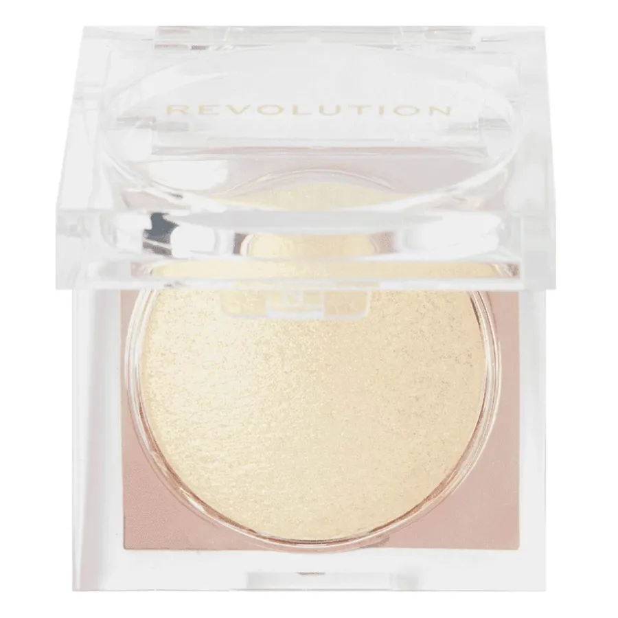 obrazek 1 MAKEUP REVOLUTION Beam Bright Highlighter Rozświetlacz Golden Gal 2,5g Golden Gal 2.4 g MakeUp Revolution