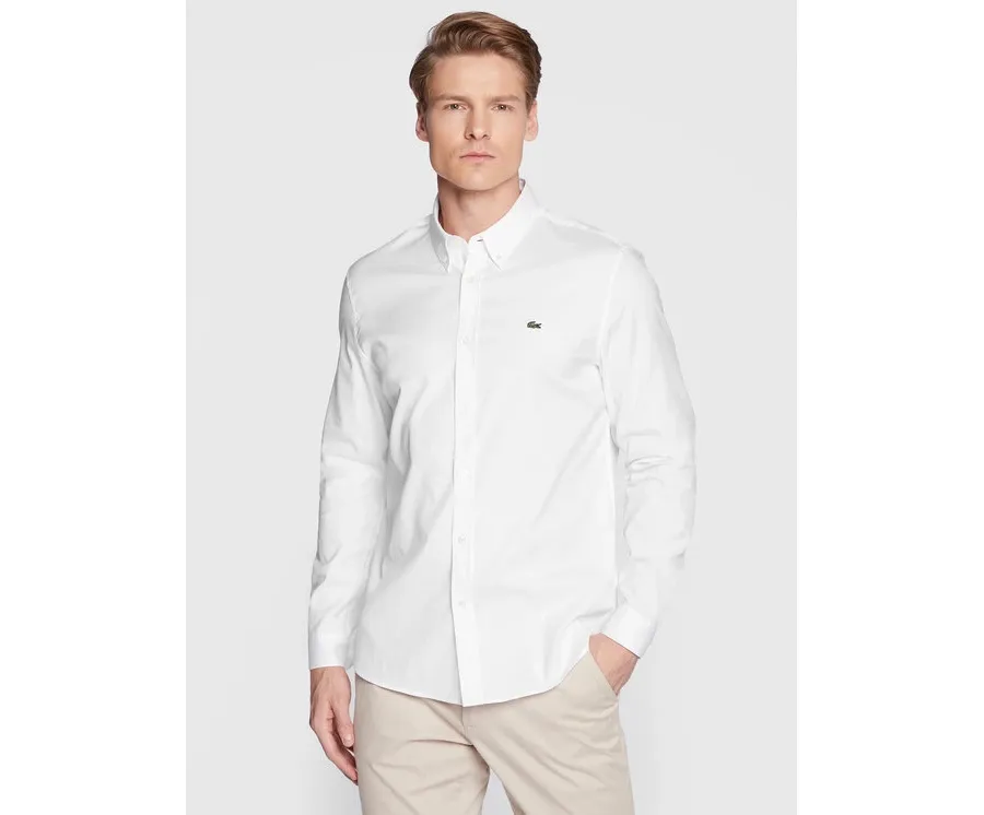 obrazek 1 Lacoste Koszula CH1843 Biały Slim Fit