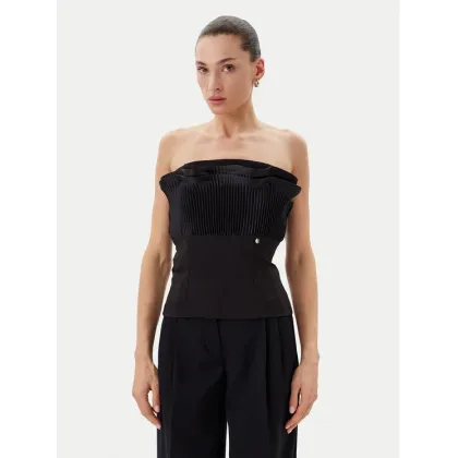 Zdjęcie Rinascimento Top CFC0019748002 Czarny Slim Fit