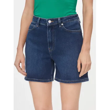 Zdjęcie Tommy Hilfiger Szorty jeansowe Dnm Straight Short Rw Kai WW0WW41320 Niebieski Slim Fit