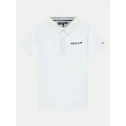 Zdjęcie Tommy Hilfiger Polo KB0KB09332 Biały Regular Fit