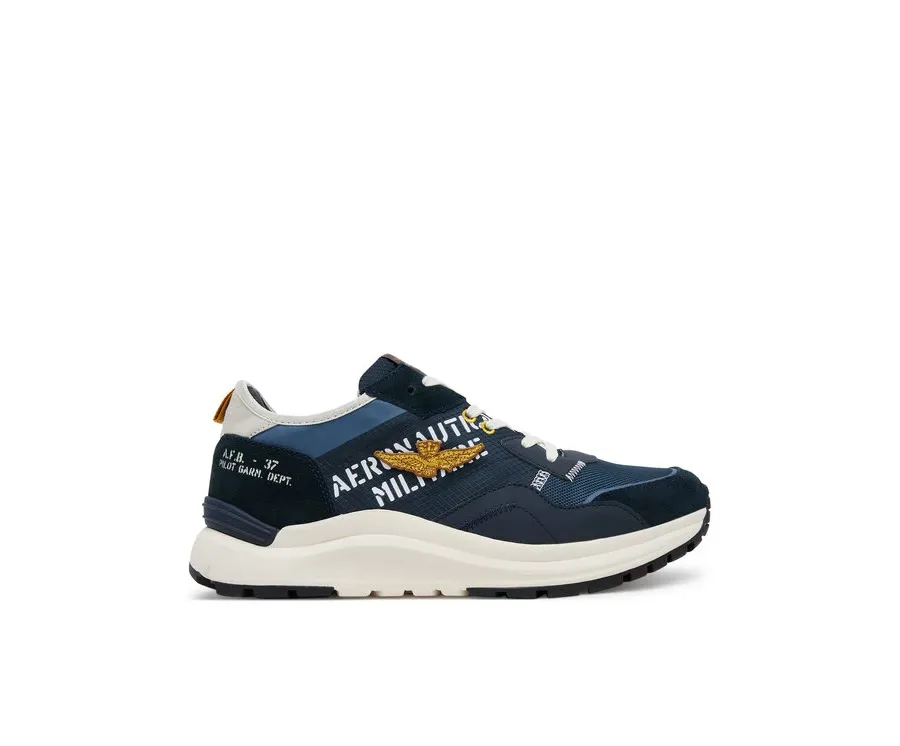 obrazek 1 Aeronautica Militare Sneakersy 251SC286CT3543 Granatowy