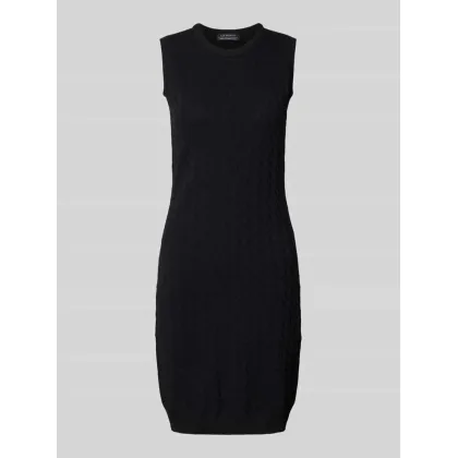 Zdjęcie Armani Exchange Sukienka dzianinowa 8NYA9A YMH6Z 1200 Czarny Slim Fit