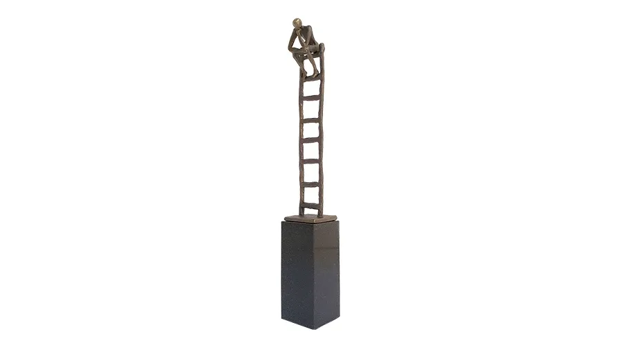 obrazek 1 Unikatowa statuetka wykonana z brązu