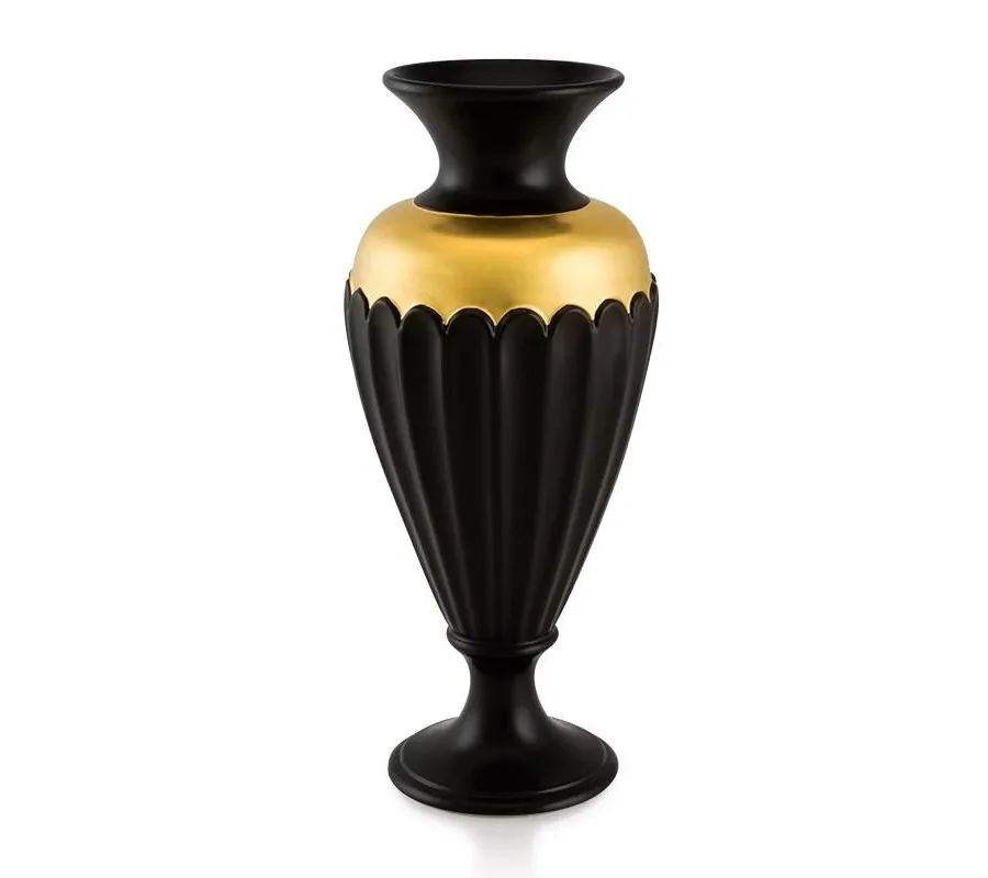 obrazek 2 Wyjątkowy czarny ceramiczny wazon – Ahura