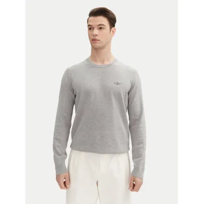 Zdjęcie Aeronautica Militare Sweter 251MA1502L506 Szary Regular Fit