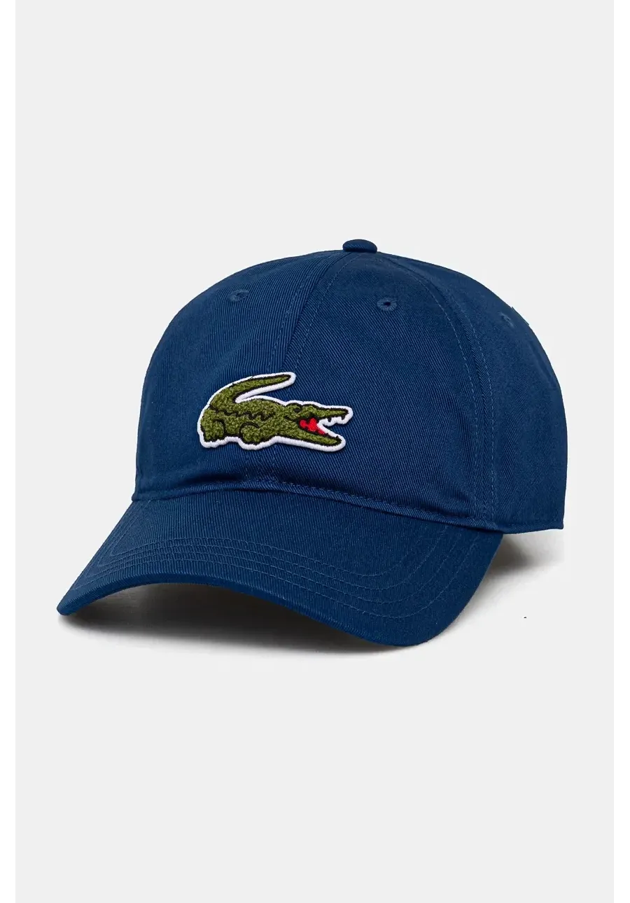 obrazek 1 Lacoste czapka z daszkiem kolor granatowy z aplikacją RK3186