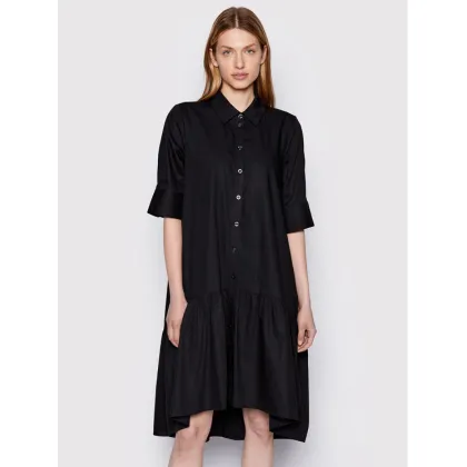 Zdjęcie Gestuz Sukienka koszulowa Avaligz 10906320 Czarny Loose Fit