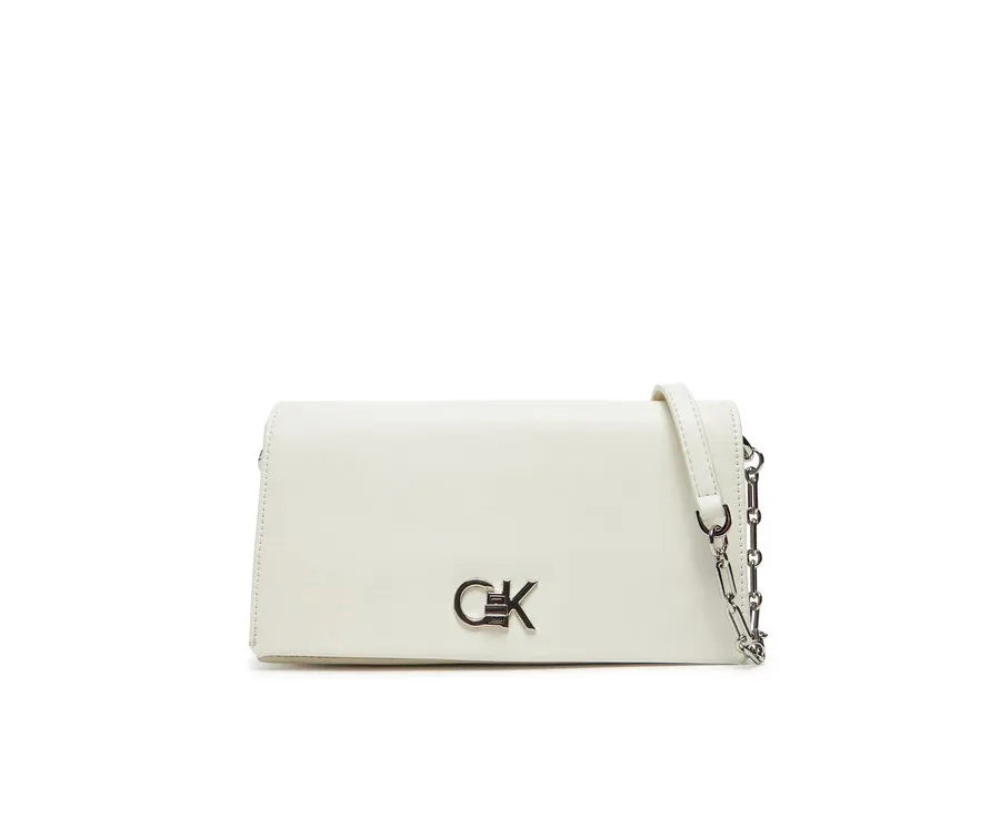obrazek 1 Calvin Klein Torebka Re-Lock Mini Conv LV04F3103G Biały